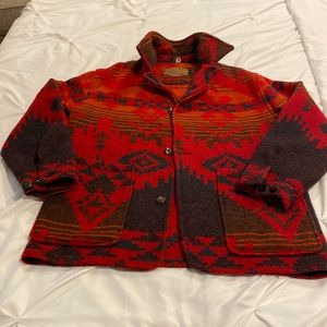 Vintage woolrich men’s wool coat